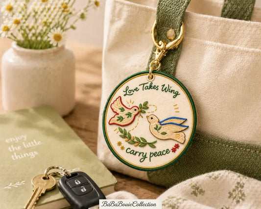Love Takes Wing – Carry Peace Charm