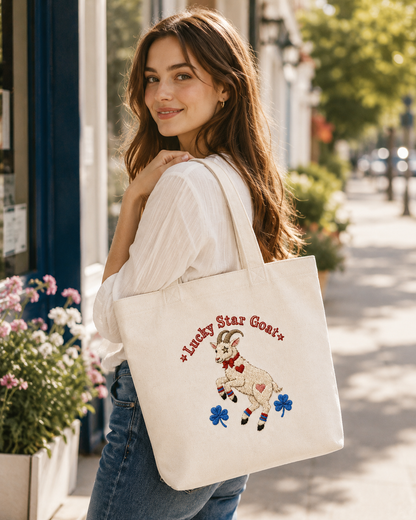 Lucky Star Goat Tote
