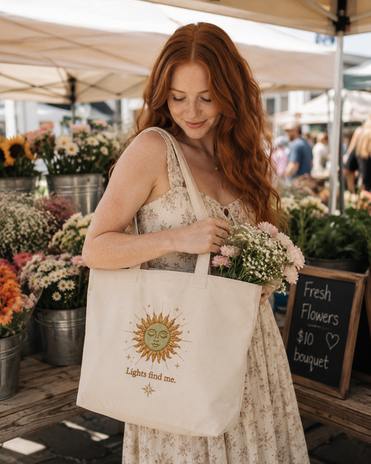 Lights Find Me Tote
