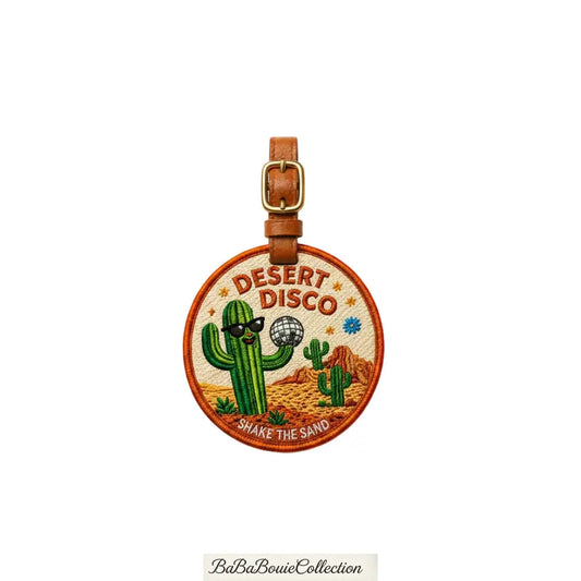 Desert Disco Luggage Tag