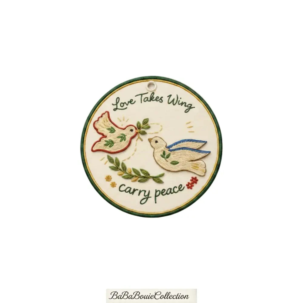 Love Takes Wing – Carry Peace Charm
