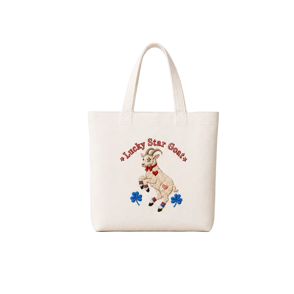 Lucky Star Goat Tote